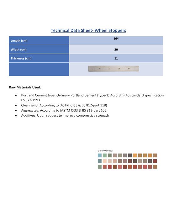 Download Datasheet - Wheel Stoppers