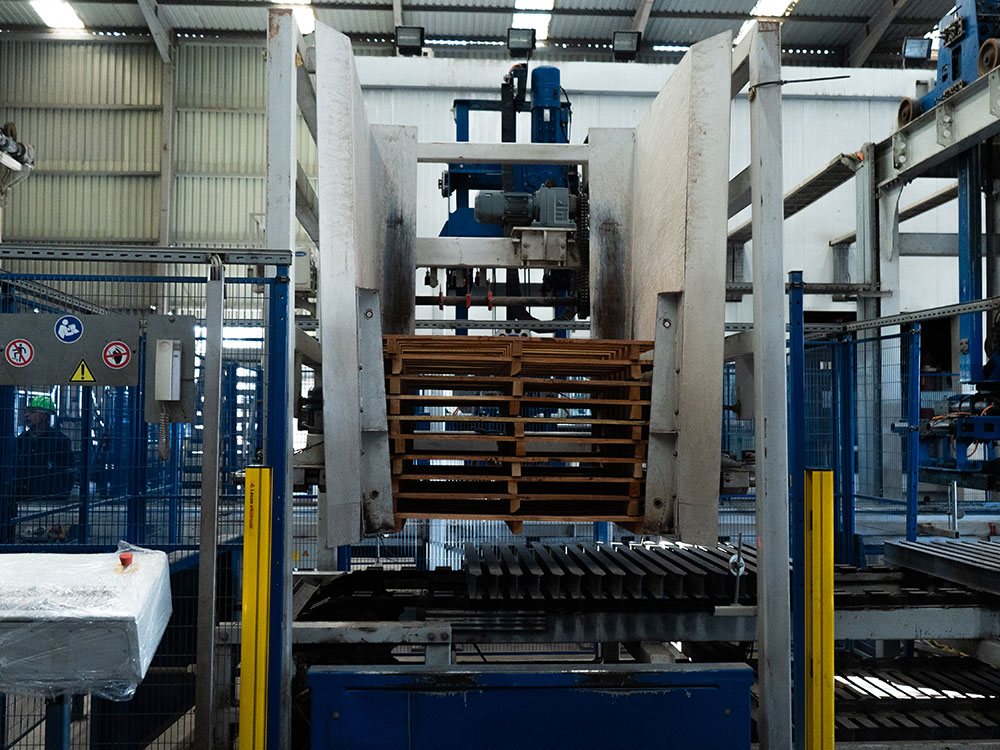 Technocrete factory production